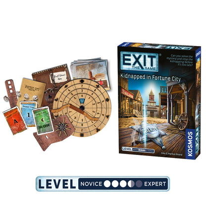 EXIT: The Game, Season 5a Three-Pack: The Gate Between Worlds, The Cursed Labyrinth & Kidnapped in Fortune City - Combo 3 Trò Chơi Escape Room - Thames & Kosmos - Hình ảnh bổ sung 4
