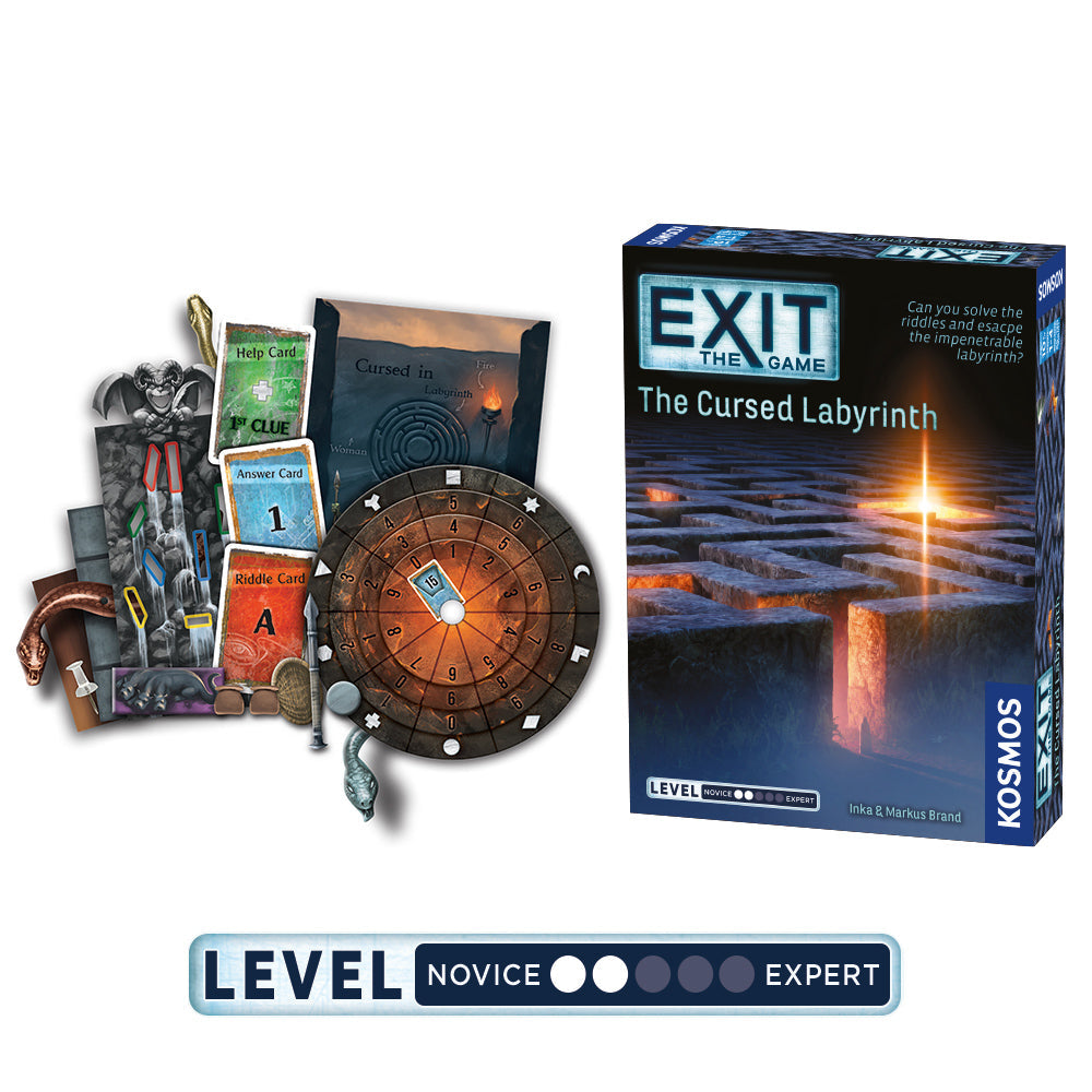 EXIT: The Game, Season 5a Three-Pack: The Gate Between Worlds, The Cursed Labyrinth & Kidnapped in Fortune City - Combo 3 Trò Chơi Escape Room - Thames & Kosmos - Góc nhìn khác 3