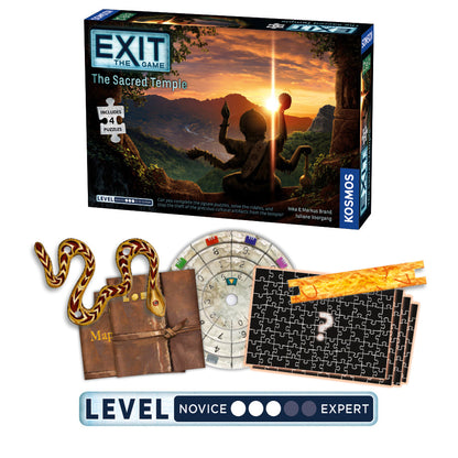 EXIT: The Game Season 5b With Jigsaw Puzzles 2-Pack - Bộ 2 Trò Chơi Giải Đố Ghép Hình Thoát Phòng - Thames & Kosmos - Hình ảnh bổ sung 4