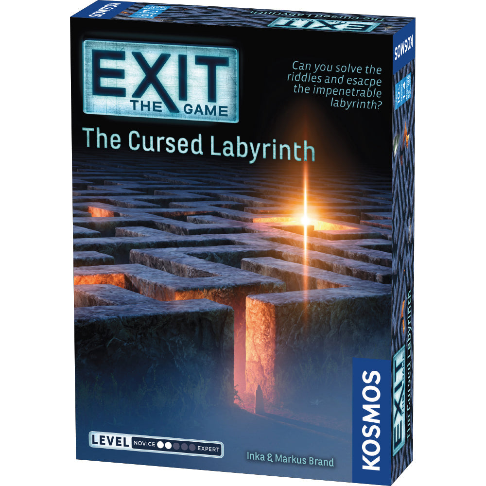 EXIT: The Cursed Labyrinth - Trò chơi Escape Room Tại Nhà - Thames & Kosmos - Hình ảnh sản phẩm