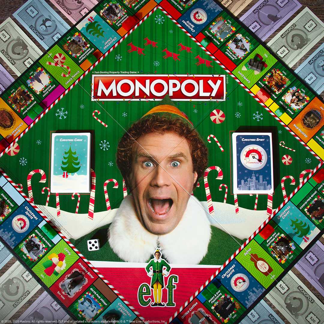 MONOPOLY®: Elf - Trò chơi Cờ tỷ phú phiên bản Phim Elf - The Op Games