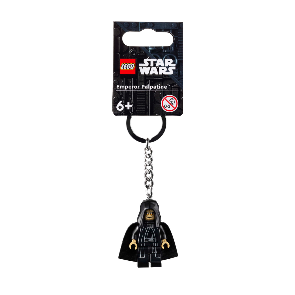 LEGO® Star Wars™ Emperor Palpatine™ Keyring - Móc Khóa Nhân Vật Hoàng Đế Palpatine LEGO - Hình ảnh sản phẩm
