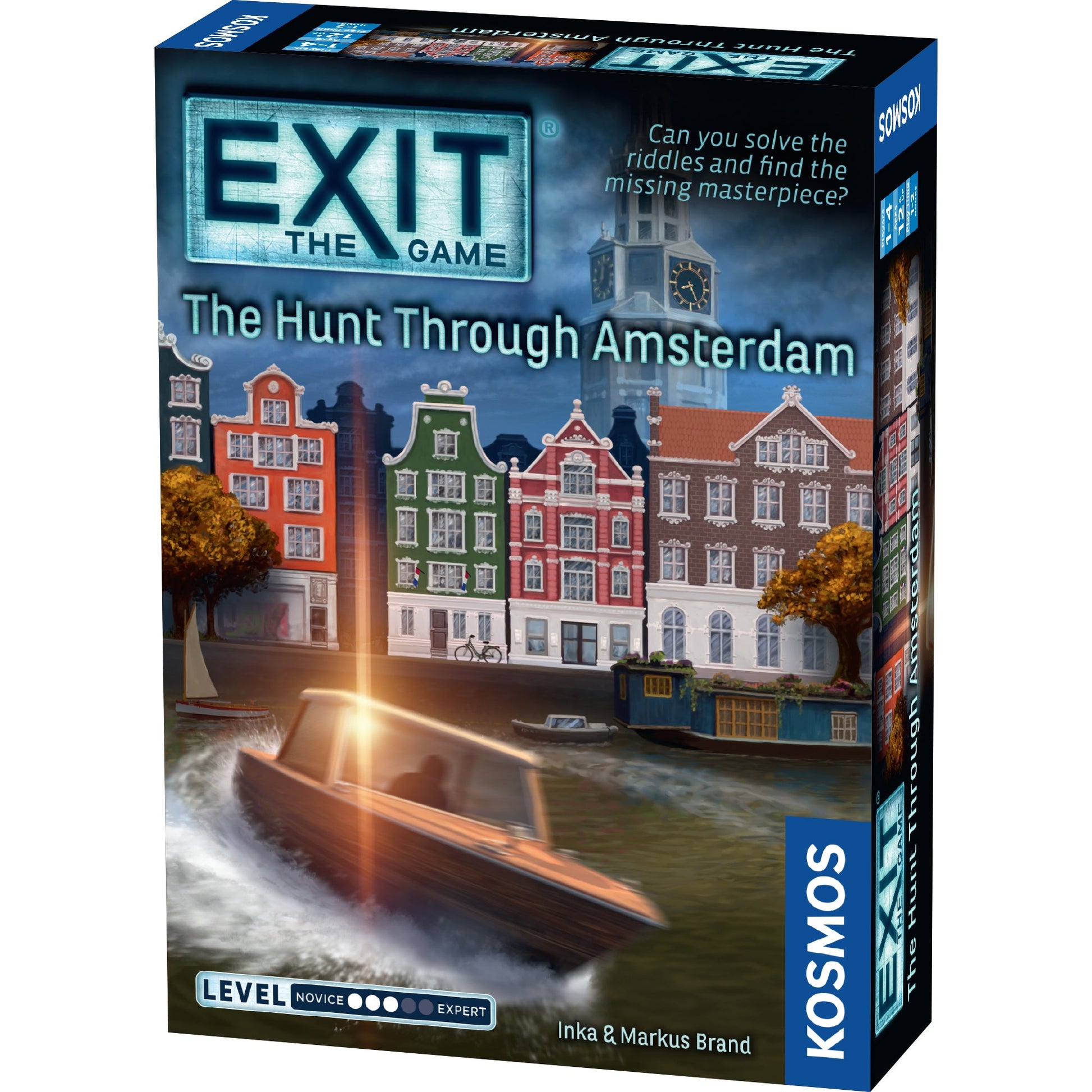 EXIT: The Game - The Hunt Through Amsterdam - Trò Chơi Thoát Hiểm Board Game - Thames & Kosmos - Hình ảnh sản phẩm
