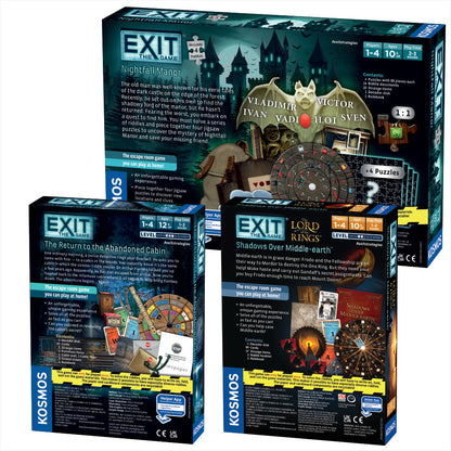 EXIT The Game Three-Pack bundle - Bộ 3 Trò Chơi Thoát Hiểm Escape Room - Thames & Kosmos - Góc nhìn khác 3