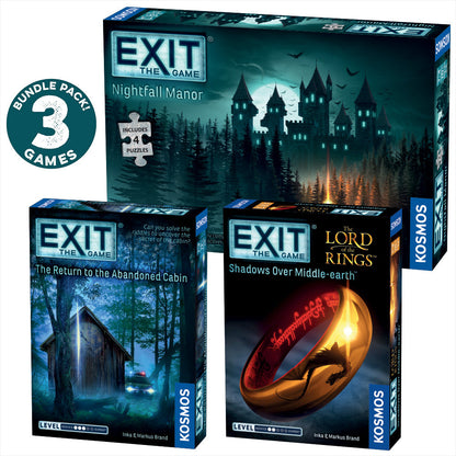 EXIT The Game Three-Pack bundle - Bộ 3 Trò Chơi Thoát Hiểm Escape Room - Thames & Kosmos - Hình ảnh sản phẩm