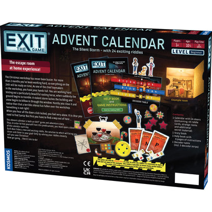 EXIT: Advent Calendar - The Silent Storm - Board Game Giải Đố Lịch Giáng Sinh - Thames & Kosmos