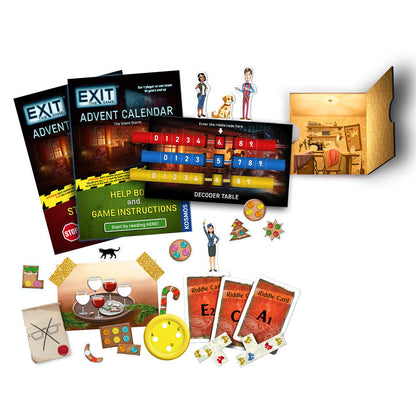 EXIT: Advent Calendar - The Silent Storm - Board Game Giải Đố Lịch Giáng Sinh - Thames & Kosmos
