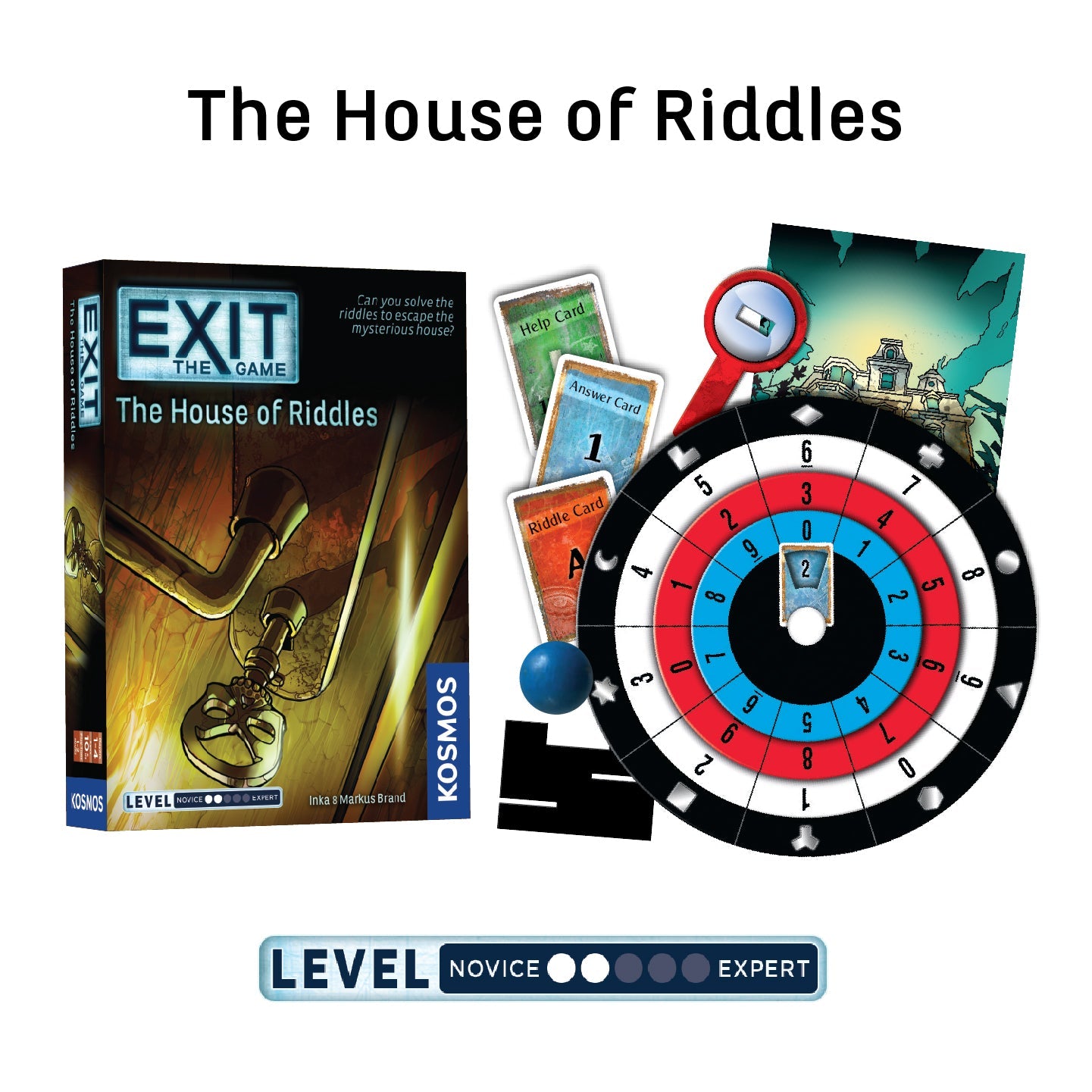 EXIT: The Game, Beginner Bundle (Set 4 Game) - Bộ 4 Trò Chơi Thoát Hiểm Cho Người Mới - Thames & Kosmos
