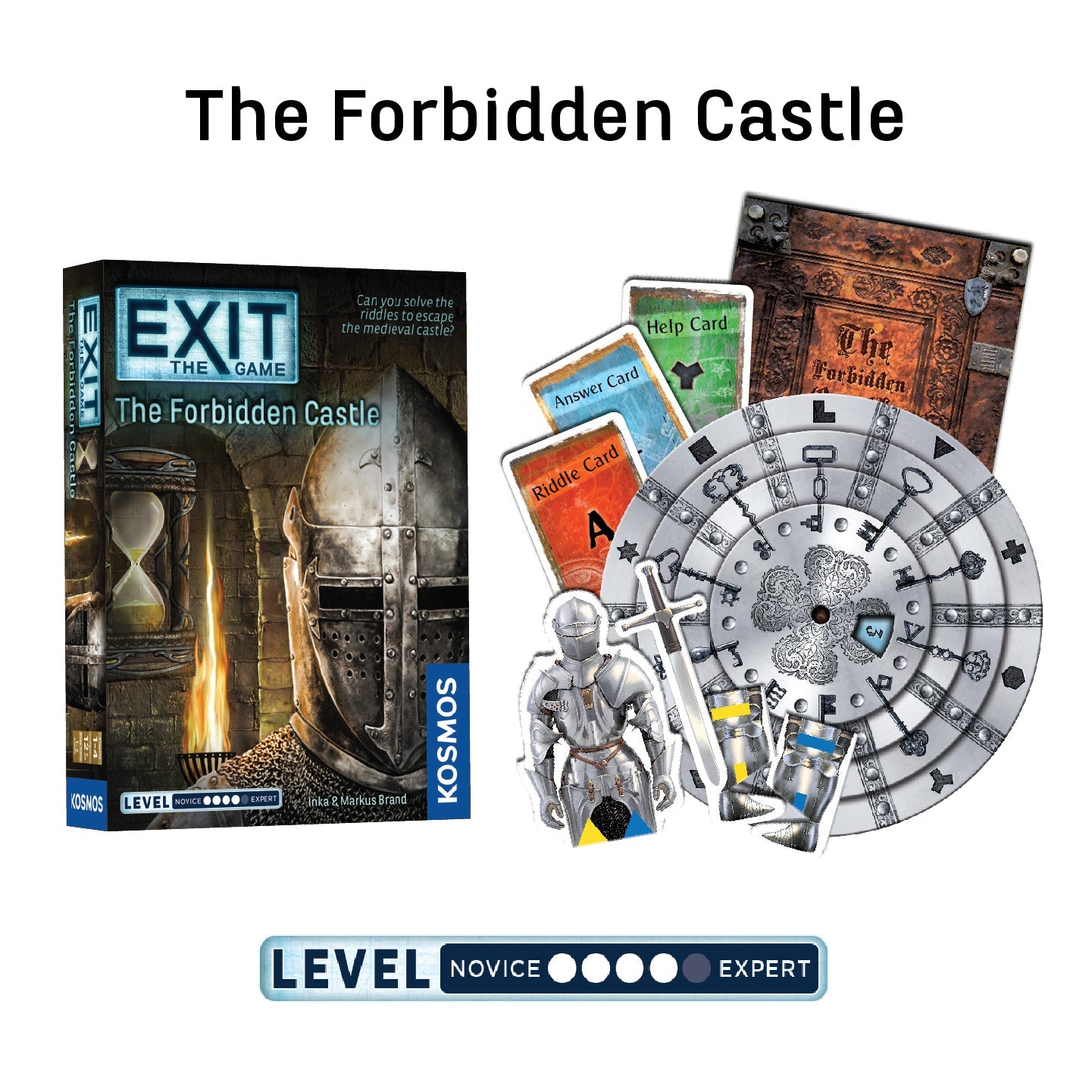 EXIT: The Game, Season 2. Two-Pack: The Forgotten Island and The Forbidden Castle - Board Game Giải Đố Thoát Hiểm - Thames & Kosmos - Hình ảnh bổ sung 4