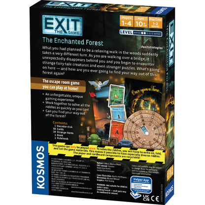 EXIT The Game: The Enchanted Forest - Trò Chơi Giải Đố Thoát Hiểm - Thames & Kosmos - Góc nhìn khác 3
