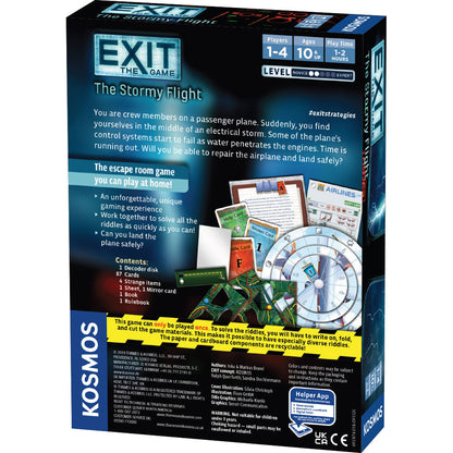 EXIT: The Stormy Flight - Board Game Escape Room Nhập Môn - Thames & Kosmos - Góc nhìn khác 3