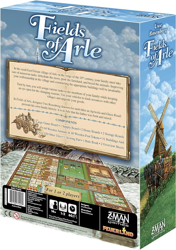 Fields of Arle Board Game - Trò chơi chiến thuật nông trại - Feuerland