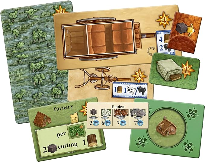 Fields of Arle Board Game - Trò chơi chiến thuật nông trại - Feuerland