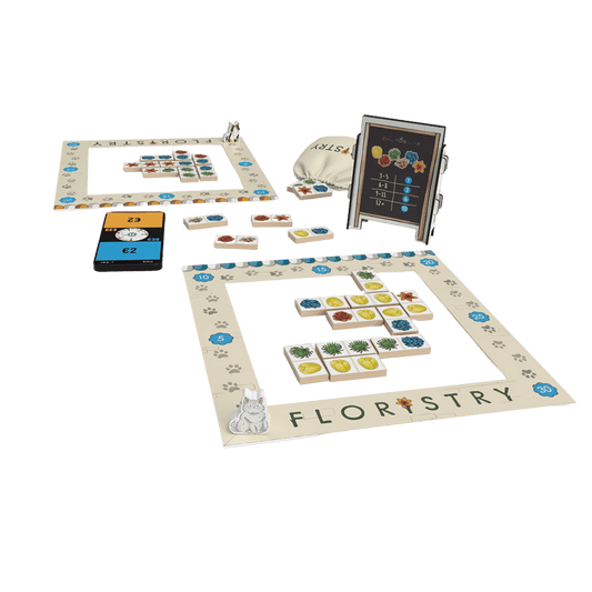 Floristry - Board Game Đấu Giá Và Trang Trí Cửa Hàng Hoa - UP Games - Hình ảnh chi tiết 2