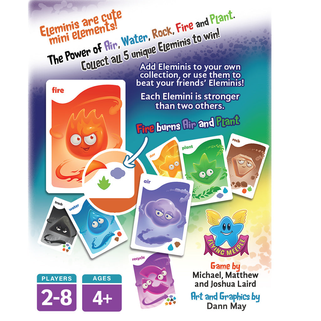 Eleminis Board Game - Trò chơi thẻ bài nguyên tố - Tabletop Tycoon - Góc nhìn khác 3