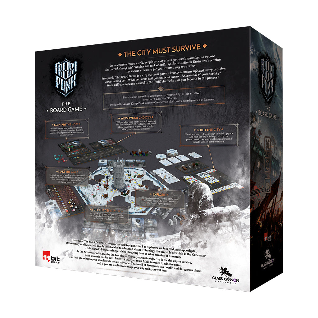 Frostpunk The Board Game - Post-Apocalyptic Survival Game