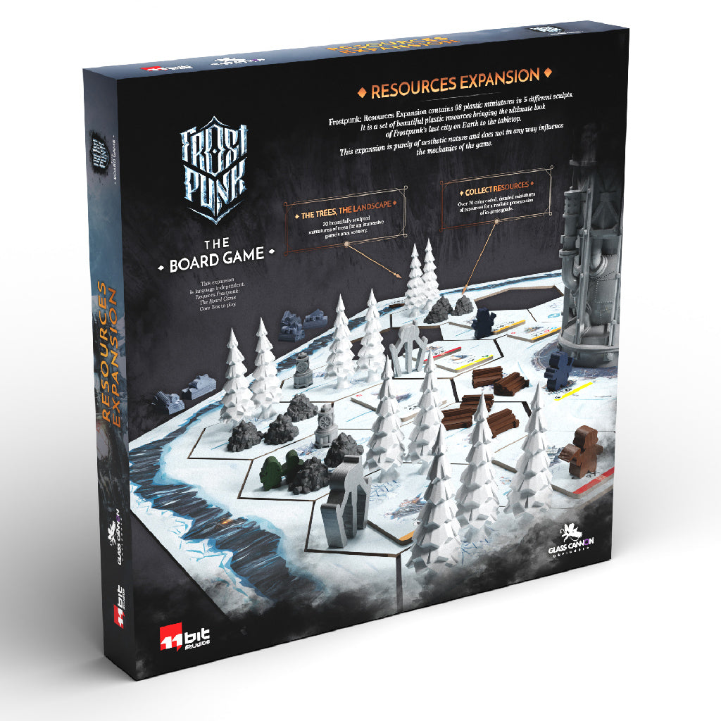Frostpunk The Board Game Resources Expansion - Bộ linh kiện tài nguyên nâng cấp - Rebel