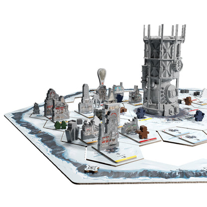 Frostpunk The Board Game Timber City Expansion - Bản mở rộng linh kiện gỗ - Rebel