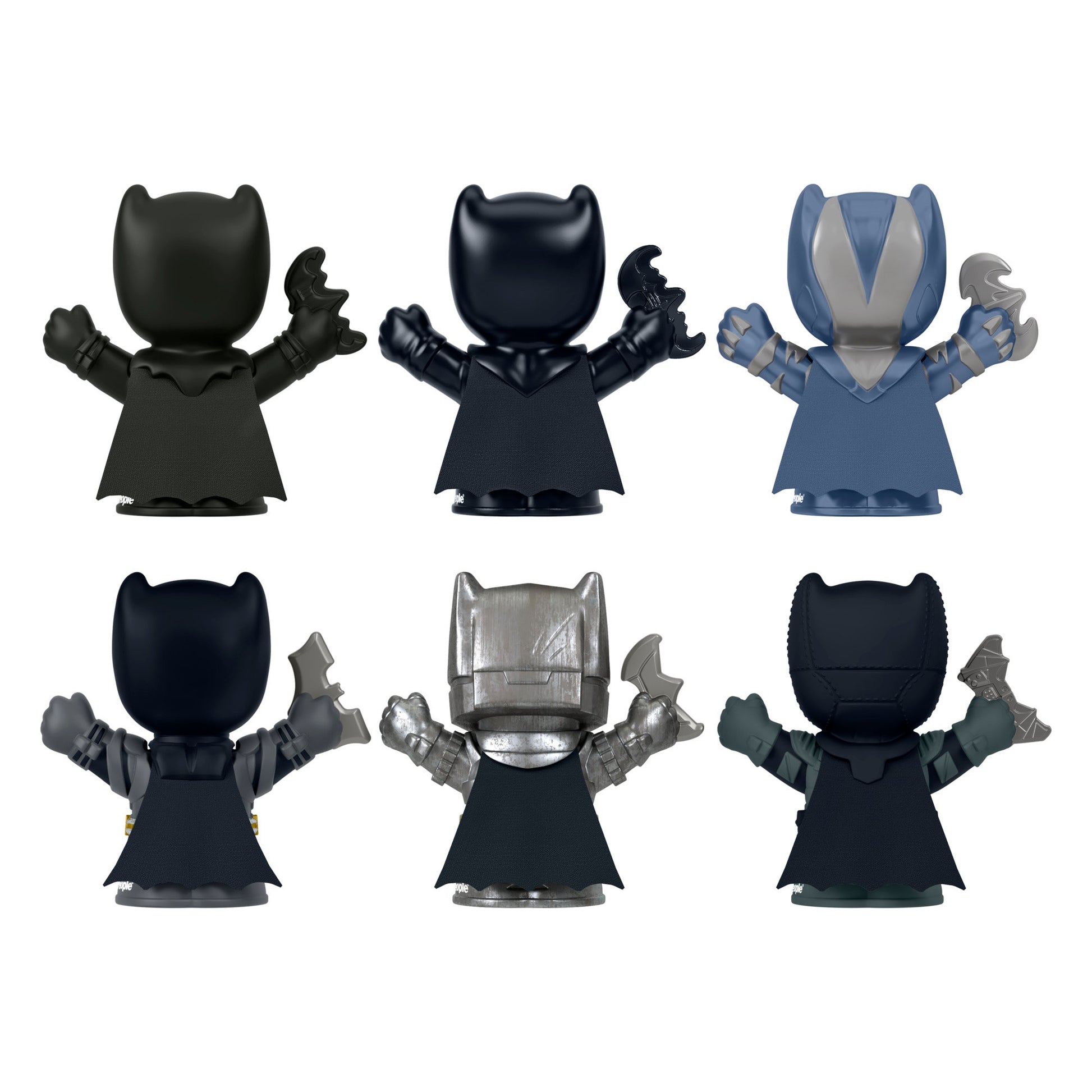 Little People Collector Batman 85th Anniversary: I Am Batman Pack - Bộ 6 Mô Hình Batman Kỷ Niệm 85 Năm - Mattel HVW63 Mattel 