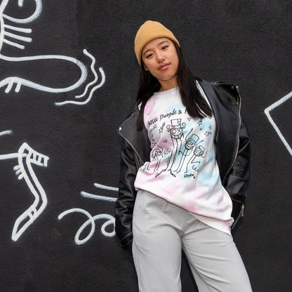 Fisher Price x André Saraiva Multi Tie Dye Sweatshirt