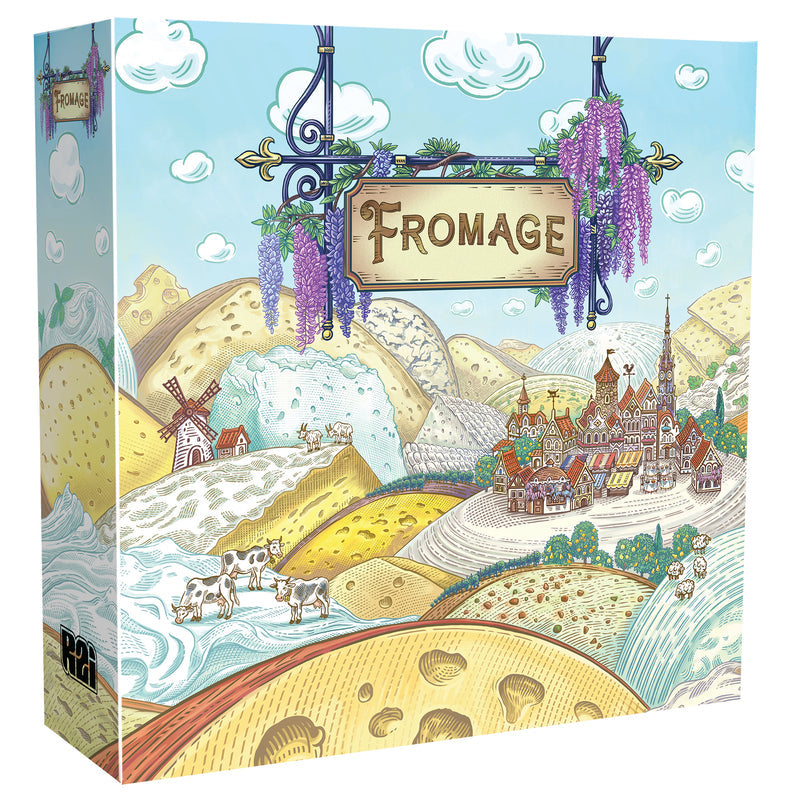 Board Game Fromage - Trò Chơi Chiến Thuật Làm Phô Mai