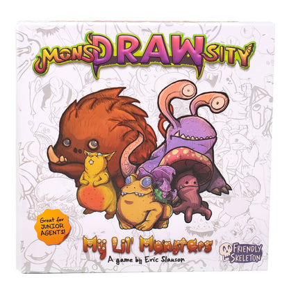 MonsDRAWsity: My Lil' Monsters - Board Game Vẽ Tranh & Trí Nhớ Cho Trẻ Em - Friendly Skeleton - Hình ảnh chi tiết 2