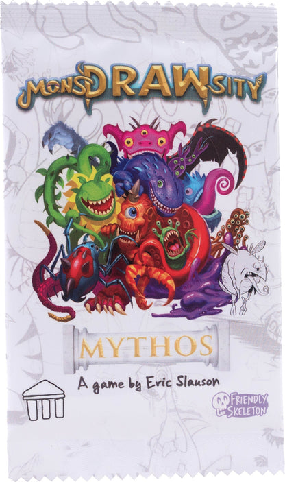 MonsDRAWsity: Mythos Promo Pack - Thẻ Bài Mở Rộng Party Game - Friendly Skeleton - Hình ảnh sản phẩm