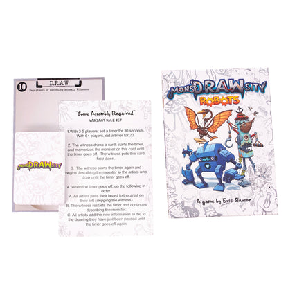 MonsDRAWsity: Robots Expansion - Bản Mở Rộng Board Game Party - Friendly Skeleton