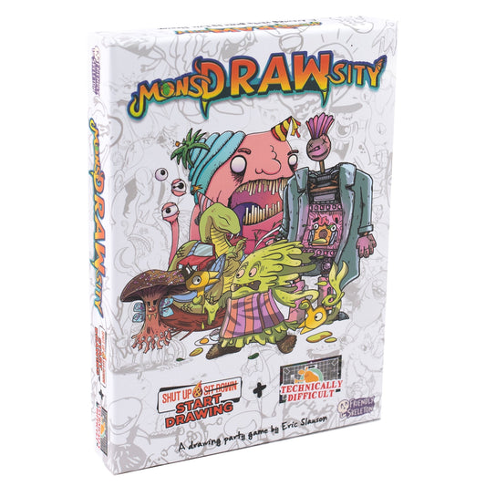MonsDRAWsity: SUSD Draws & Technically Difficult Expansion - Bản Mở Rộng Board Game Party - Friendly Skeleton