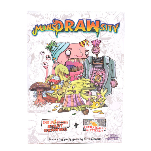 MonsDRAWsity: SUSD Draws & Technically Difficult Expansion - Bản Mở Rộng Board Game Party - Friendly Skeleton
