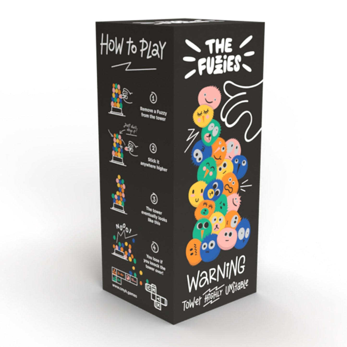 The Fuzzies - Trò chơi xếp tháp bóng lông thăng bằng - CMYK