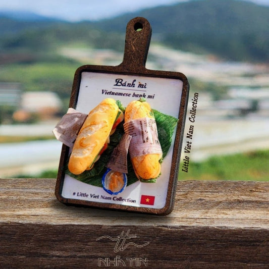 Nam Châm Mô Hình Khay Ẩm Thực Việt - Bộ Sưu Tập Little Vietnam