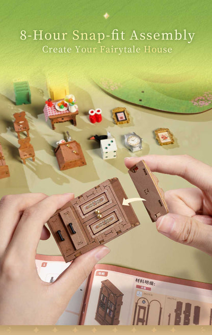 Rolife DIY Miniature House - Fairytale Tree House DG179 - Mô hình nhà gỗ lắp ráp DIY - Rolife