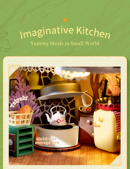 Rolife DIY Miniature House - Fairytale Tree House DG179 - Mô hình nhà gỗ lắp ráp DIY - Rolife