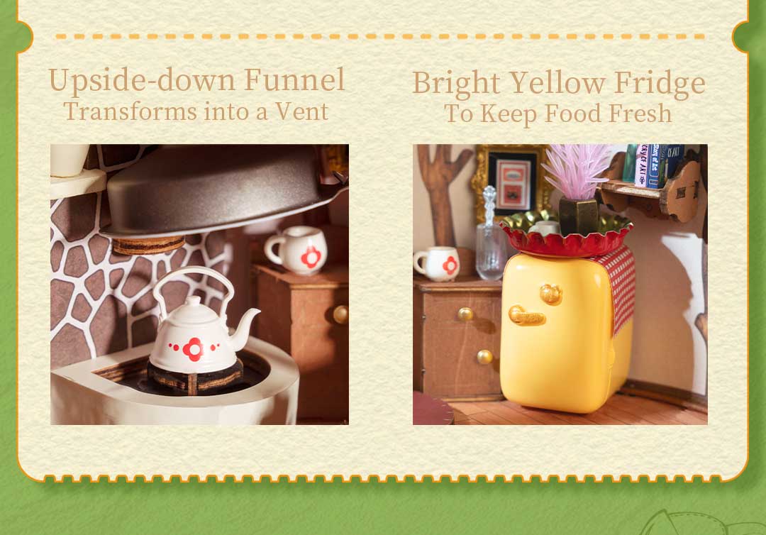 Rolife DIY Miniature House - Fairytale Tree House DG179 - Mô hình nhà gỗ lắp ráp DIY - Rolife