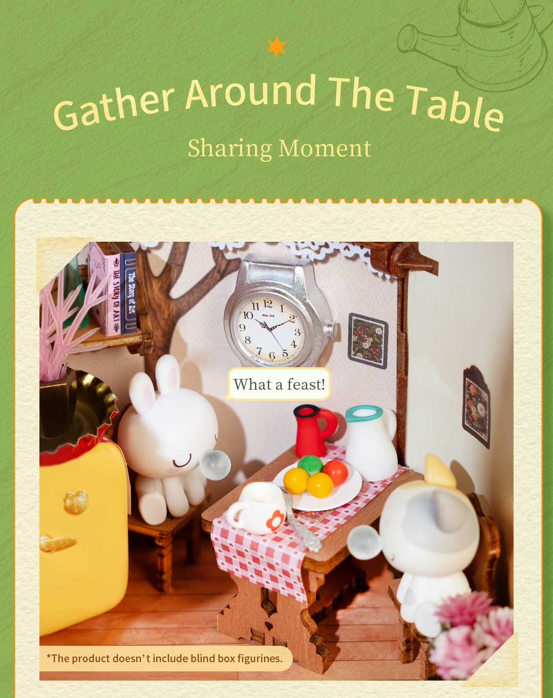 Rolife DIY Miniature House - Fairytale Tree House DG179 - Mô hình nhà gỗ lắp ráp DIY - Rolife