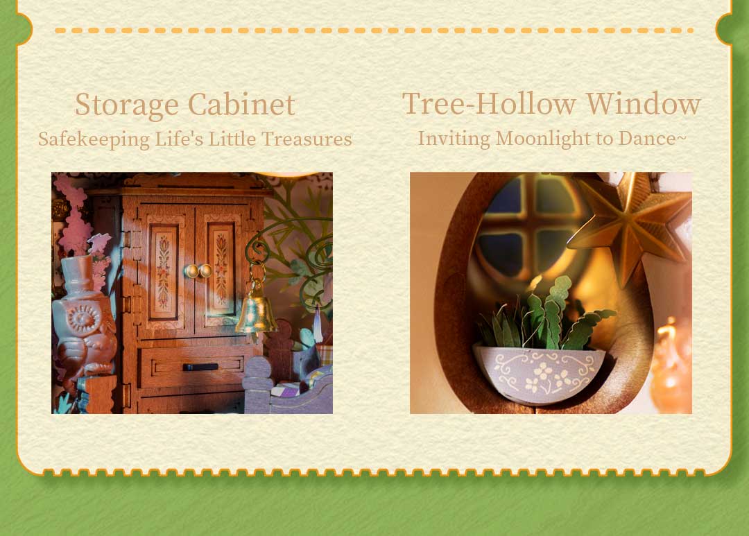 Rolife DIY Miniature House - Fairytale Tree House DG179 - Mô hình nhà gỗ lắp ráp DIY - Rolife