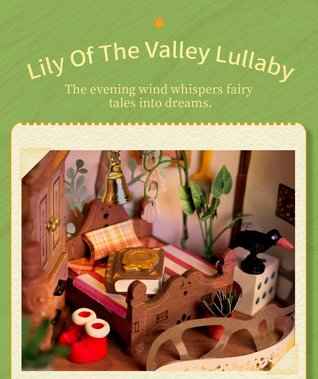 Rolife DIY Miniature House - Fairytale Tree House DG179 - Mô hình nhà gỗ lắp ráp DIY - Rolife