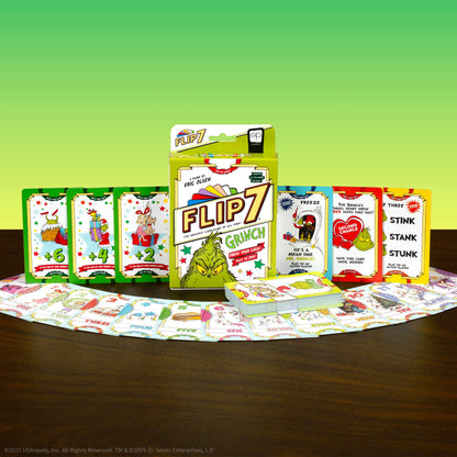Flip 7™: Grinch Edition - Trò chơi thẻ bài thử vận may - The Op Games