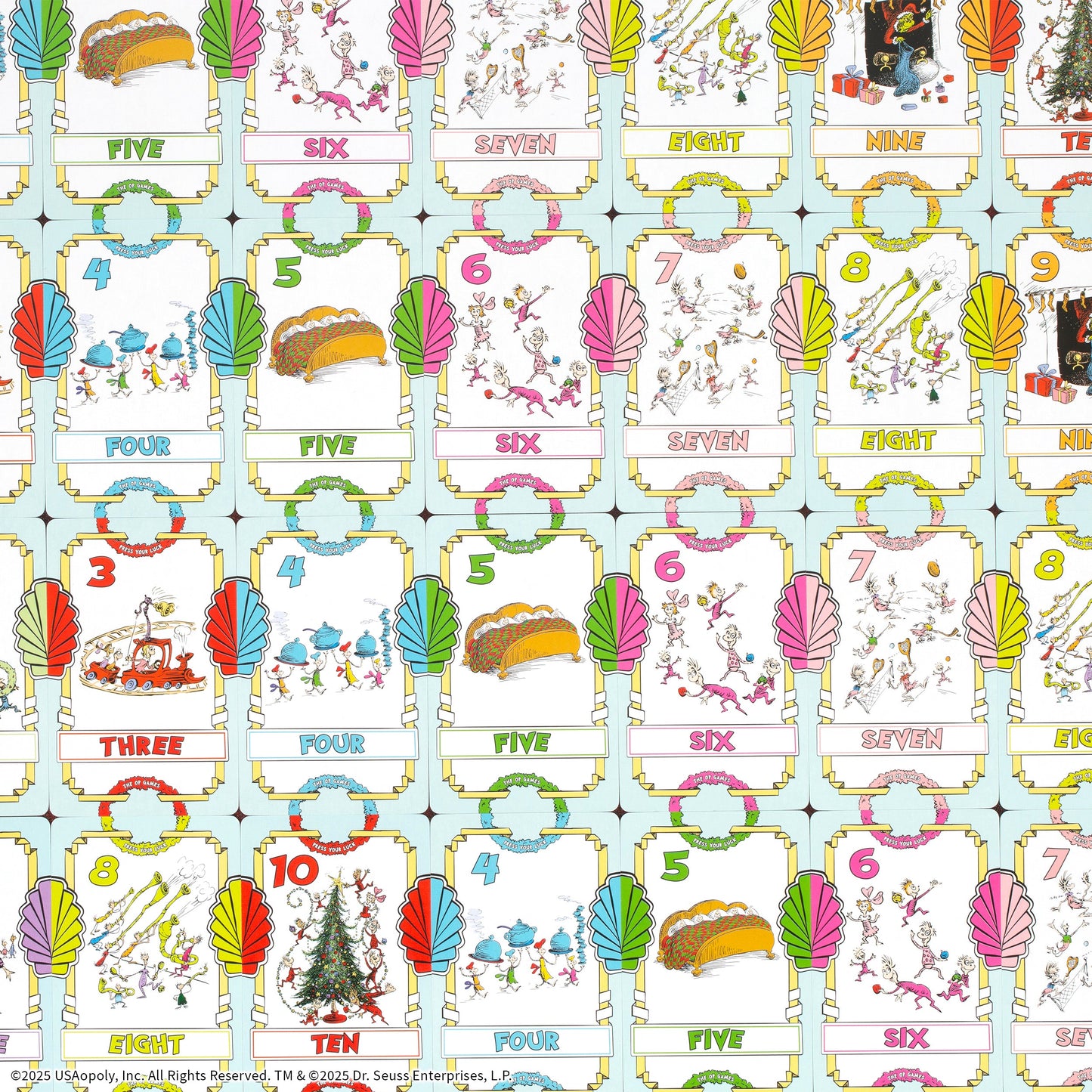 Flip 7™: Grinch Edition - Trò chơi thẻ bài thử vận may - The Op Games