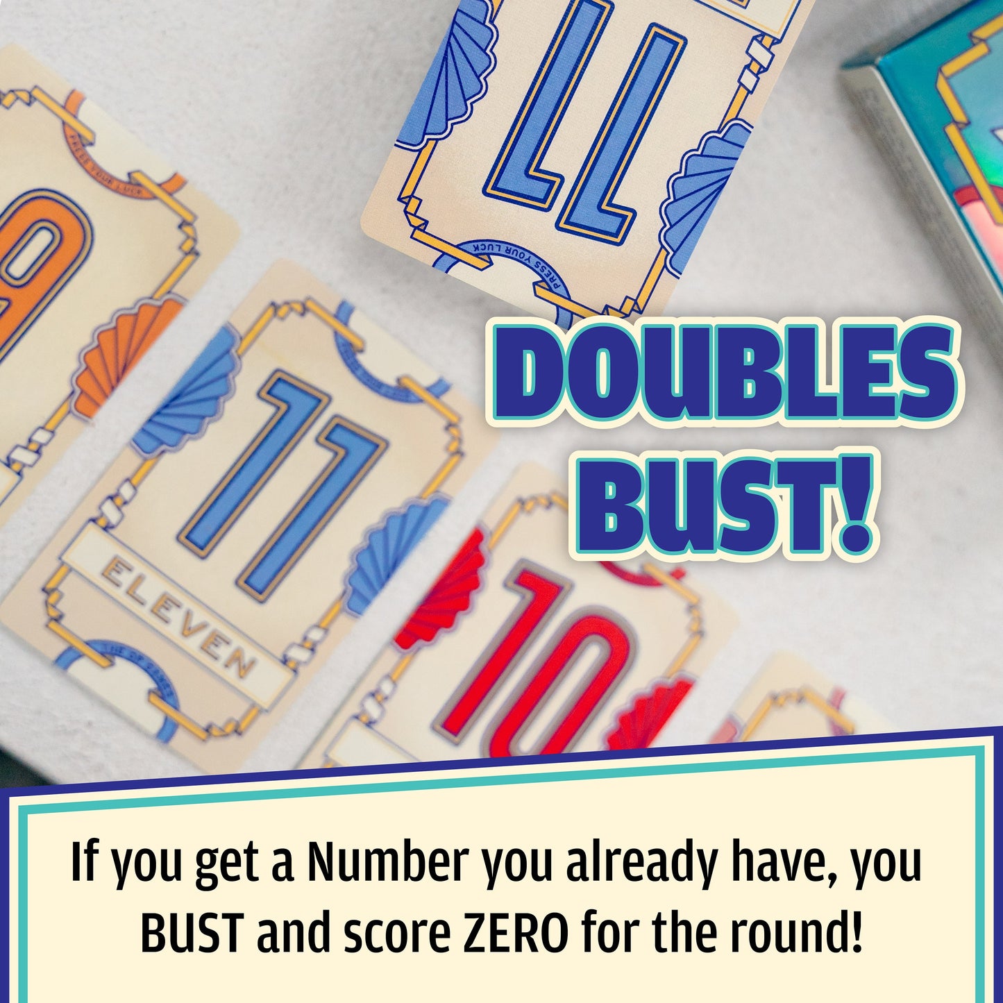 Flip 7™ - 2nd Edition - Board Game Thẻ Bài Thử Vận May - The Op Games