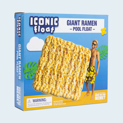 Iconic Float™ Giant Ramen Pool Float - Phao Bơi Mì Gói Khổng Lồ - Relatable - Hình ảnh sản phẩm