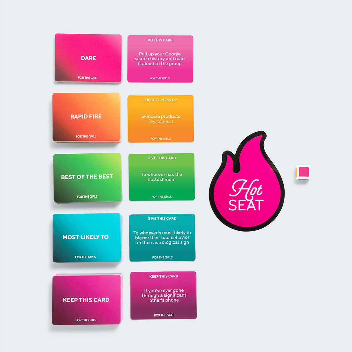 For the Girls™ - Ultimate Girl's Night Card Game - Board Game Thẻ Bài Tiệc Tùng Phái Nữ - Relatable - Hình ảnh bổ sung 8