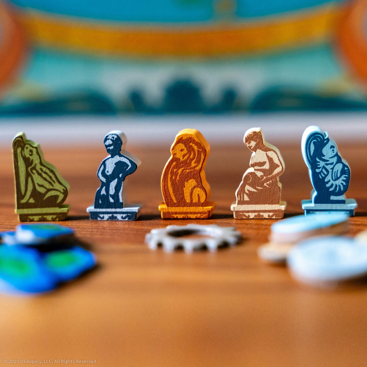 Fountains - Board Game Chiến thuật Đặt gạch Xây dựng - The Op Games