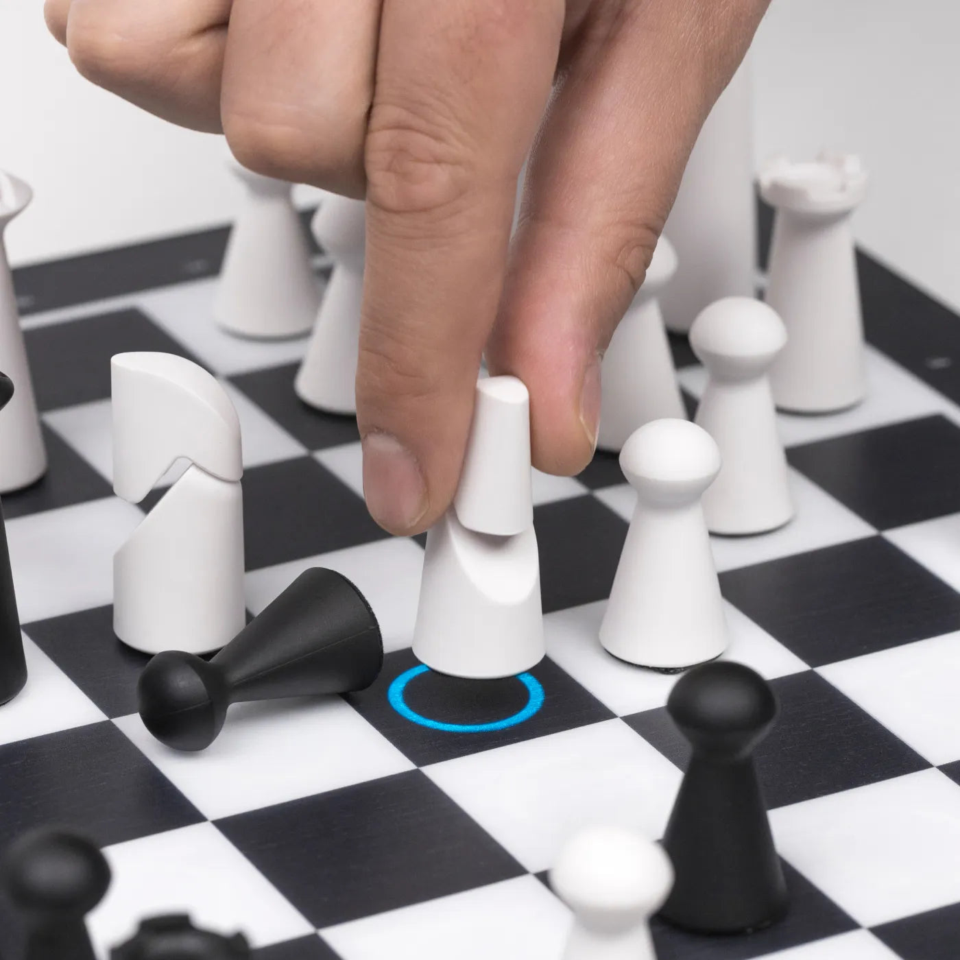 GoChess Mini Bàn Cờ Vua Thông Minh Tự Động Kết Nối AI Particula