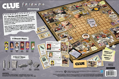 CLUE®: Friends - Board Game Giải Đố Bí Mật - The Op Games