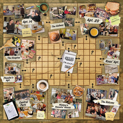 CLUE®: Friends - Board Game Giải Đố Bí Mật - The Op Games