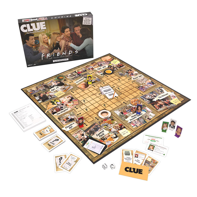 CLUE®: Friends - Board Game Giải Đố Bí Mật - The Op Games
