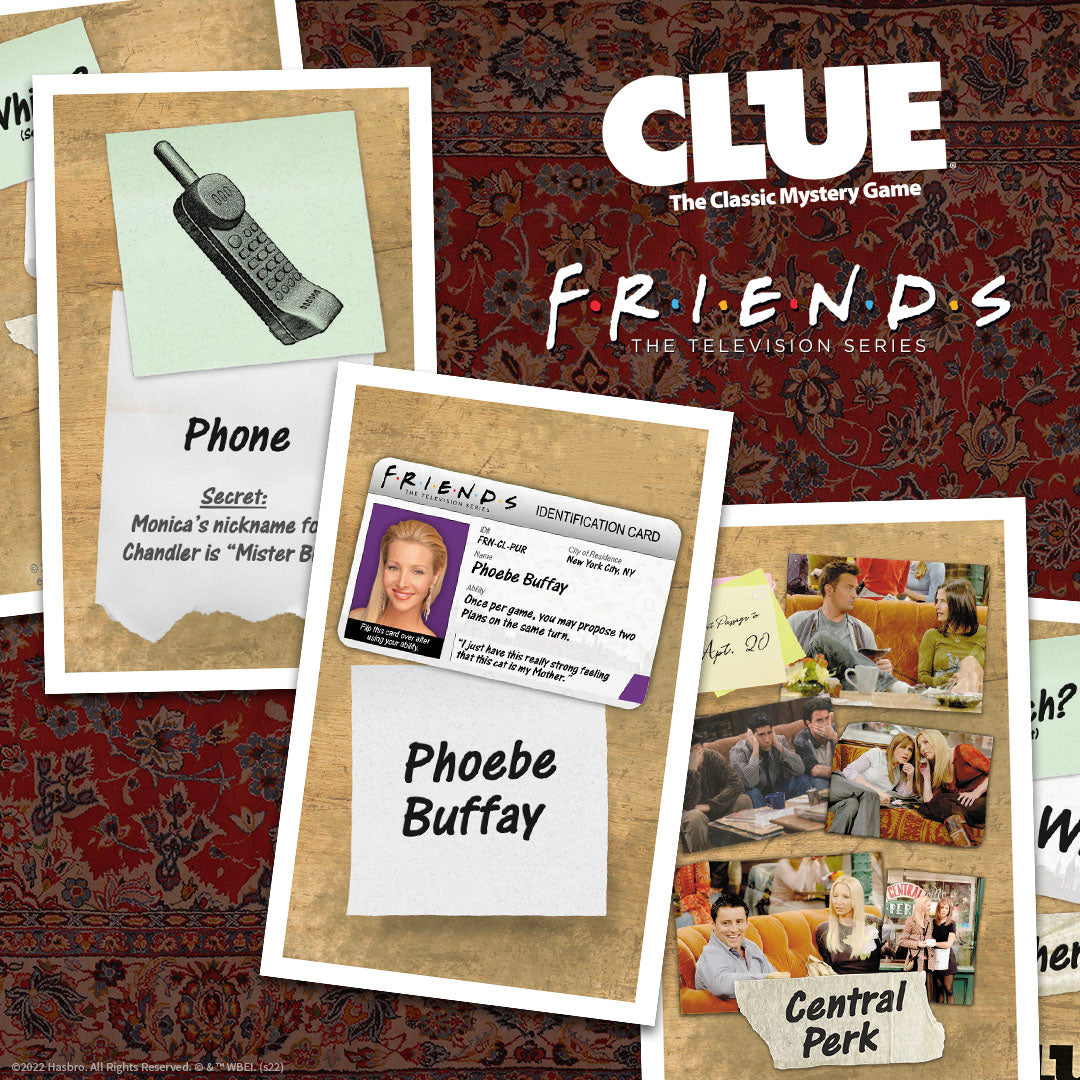 CLUE®: Friends - Board Game Giải Đố Bí Mật - The Op Games