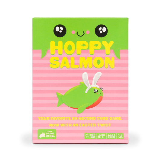 Hoppy Salmon - Trò chơi thẻ bài hành động nhanh - Exploding Kittens